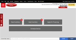 Desktop Screenshot of cumberlandtoyota.com